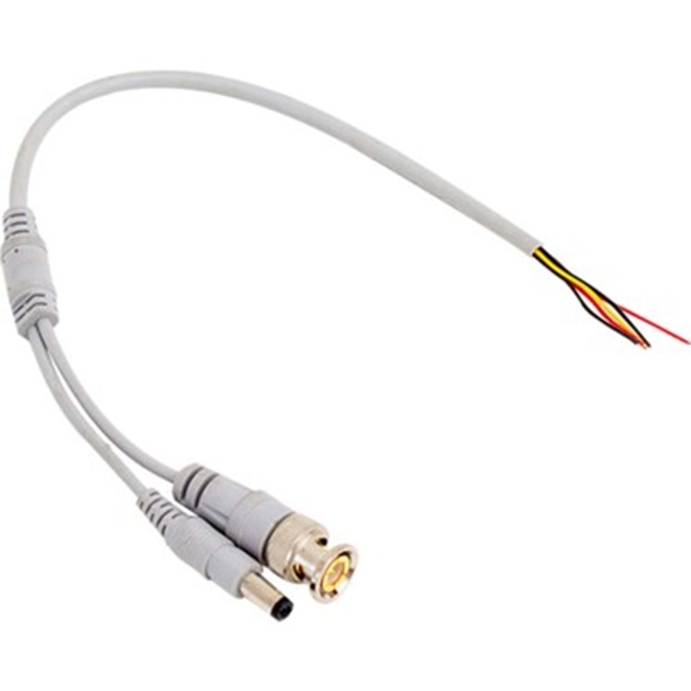 KB902 BNC + DC Jacklı Kamera Kablosu