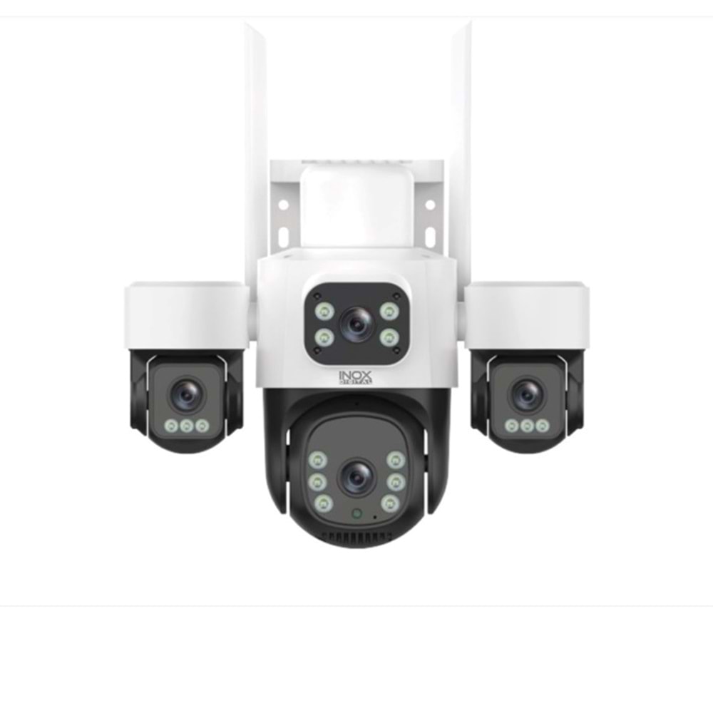 INOX-X114 4X3MP DÖRT LENSLİ WİFİ PTZ KAMERA