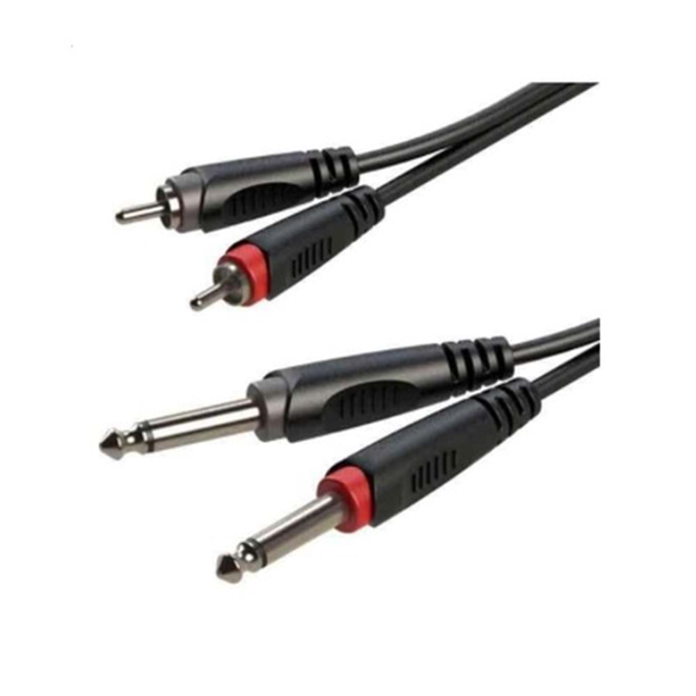 RX-K12703 2*RCA - 2* Gitar 3 mt