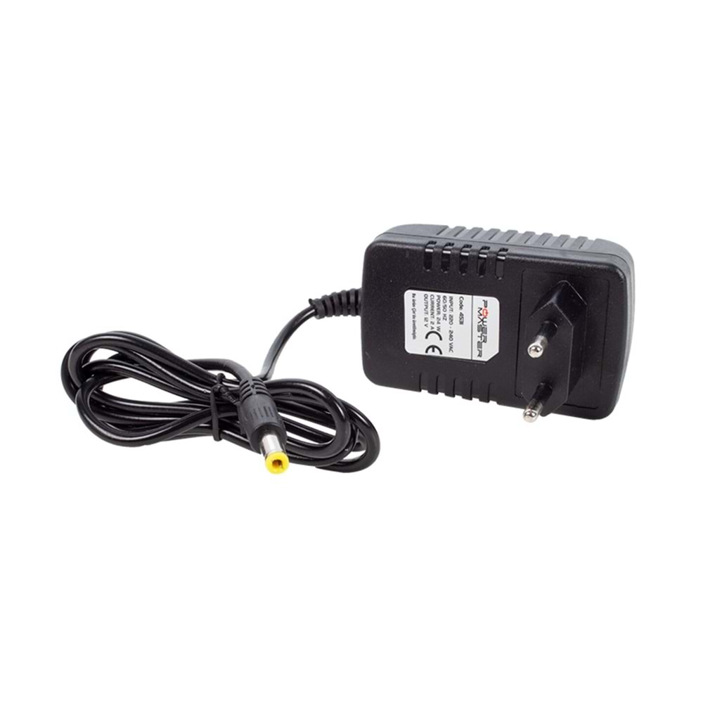 12V 2A Plastik Kasa Priz Tip 5.5x2.5 Uç Mini Cihaz Adaptör