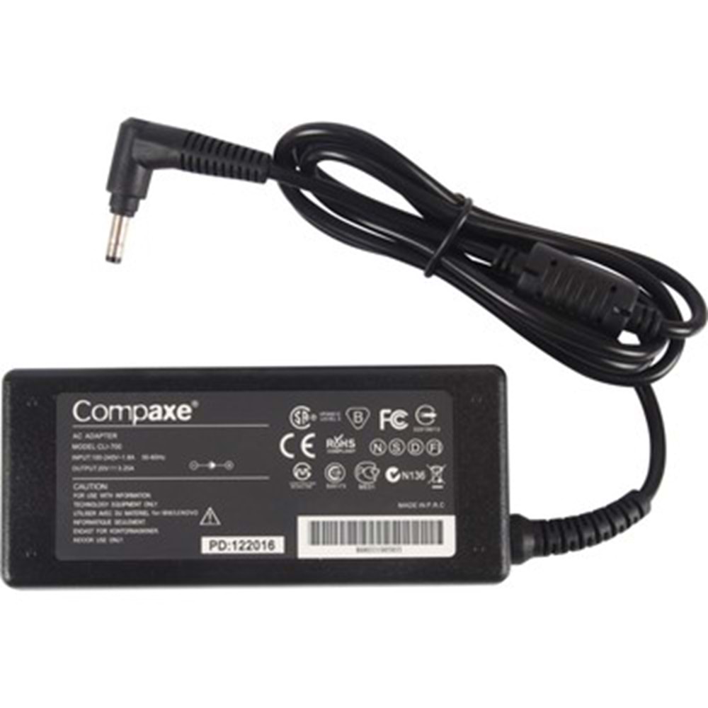 CLI-700 20 VOLT - 3.25 AMPER 4.0 * 1.7 L UCLU ADAPTOR