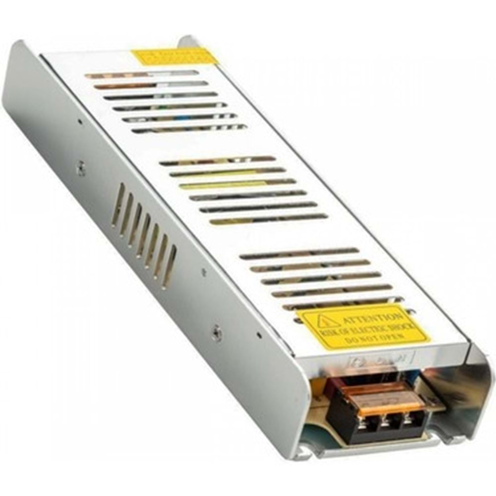 12 VOLT 8.5 AMPER 100W METAL KASA LED TRAFO