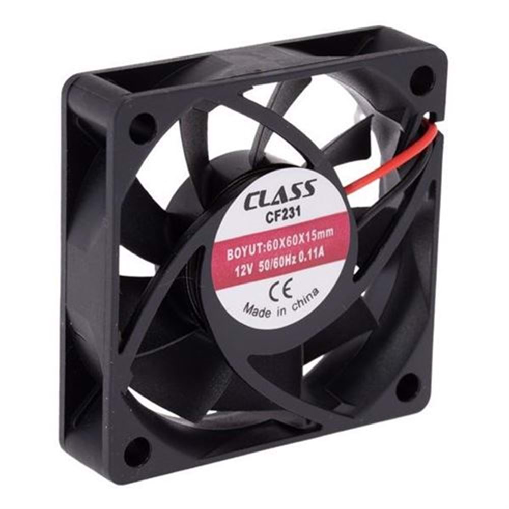 CF231 60x60x15 DC 12V Aksiyel Fan