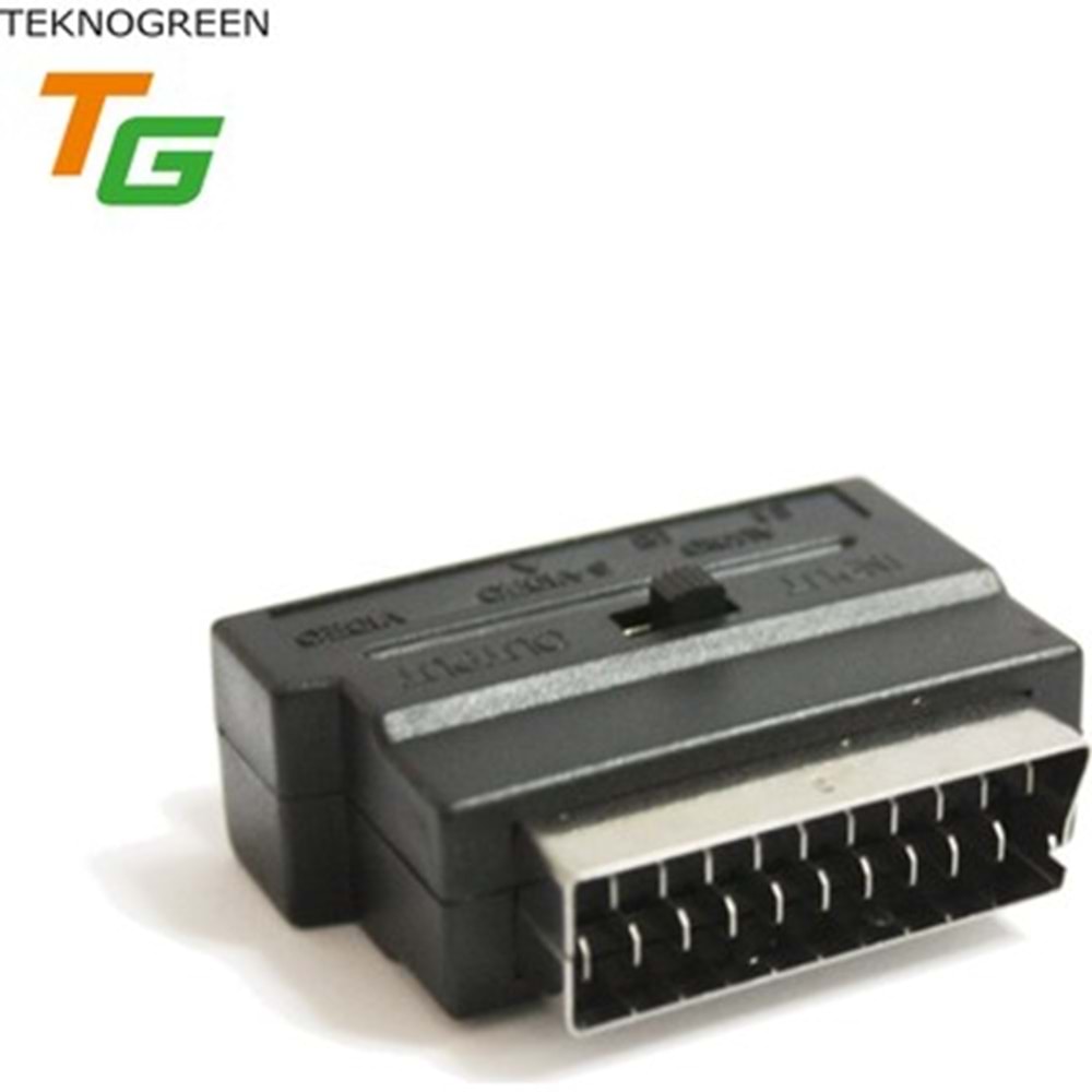 TSD-200 Scart to Rca In-Out Dönüştürücü
