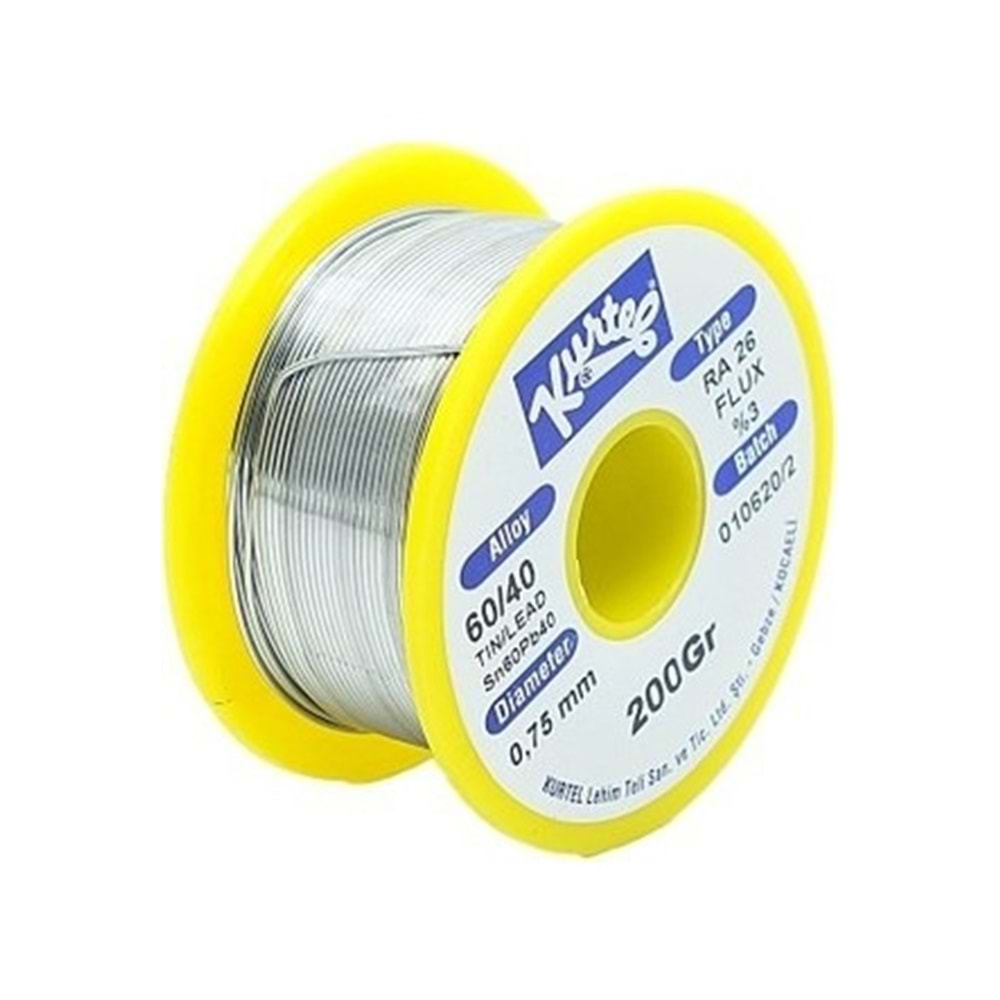 LEH 200 60/40 0.75mm Makara Lehim Teli