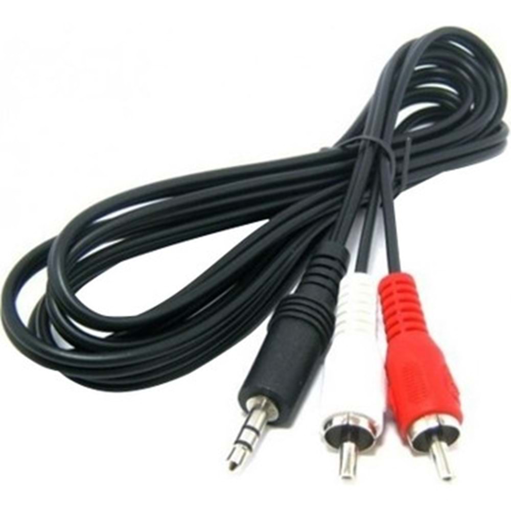 G-530A 1*AUX-2*RCA 1.5mt Kablo