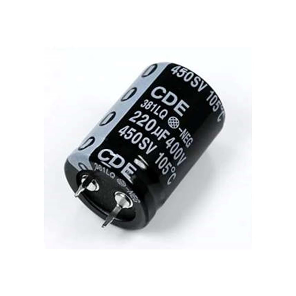 220uF 450V Elektrolitik Kondansatör
