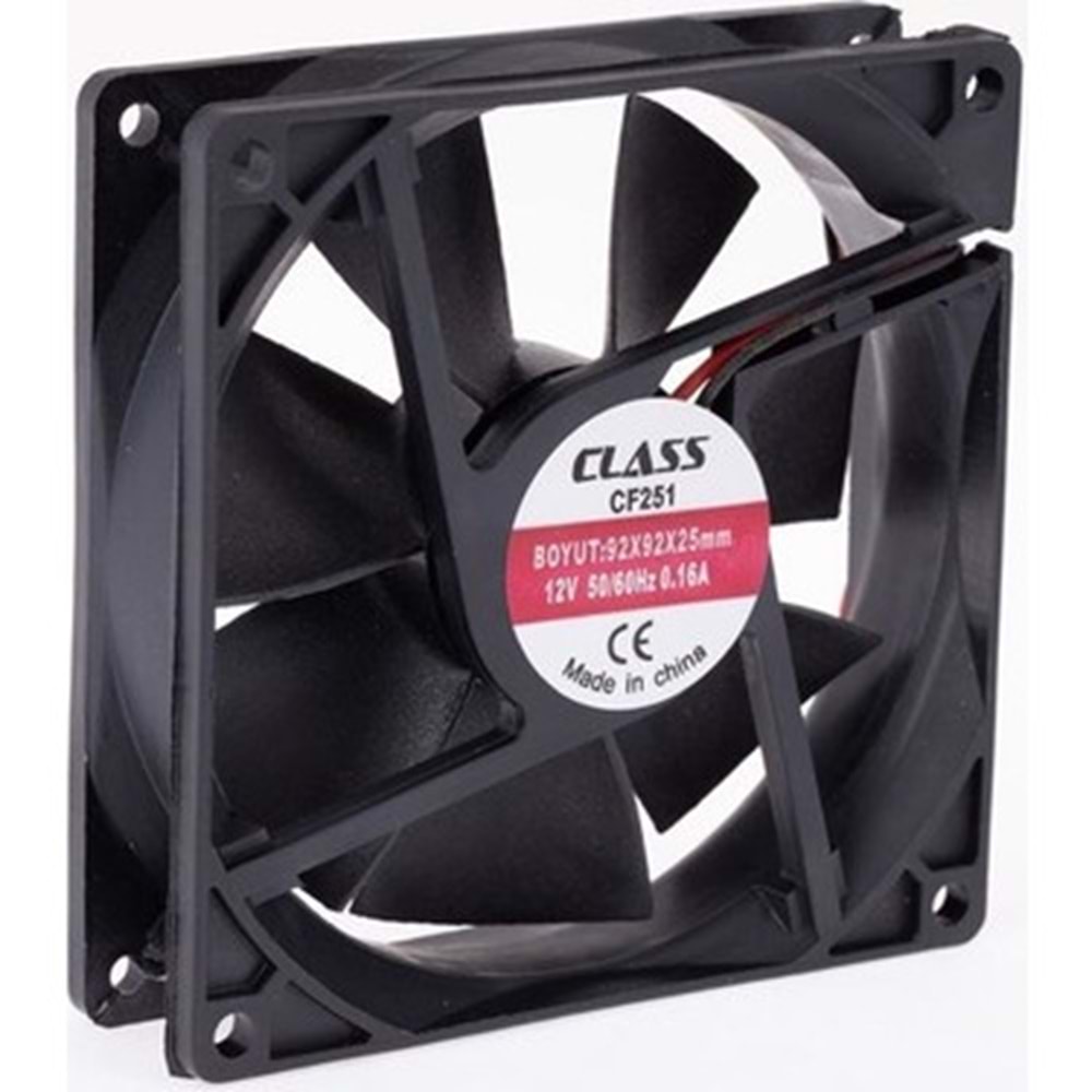 CF251 90x90x25 DC 12V Aksiyel Fan