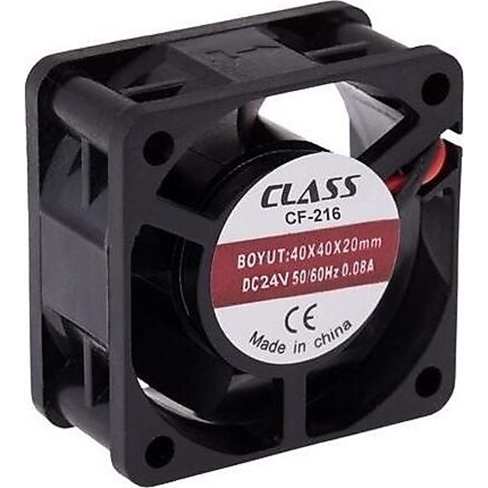 CF216 40x40x20 DC 24V Aksiyel Fan