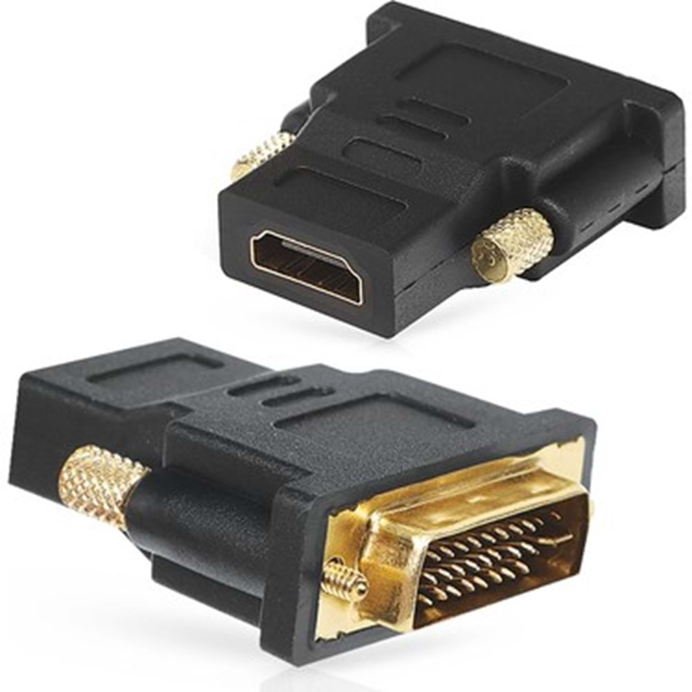 HDMI Dişi / DVI 24+5 Erkek Çevirici