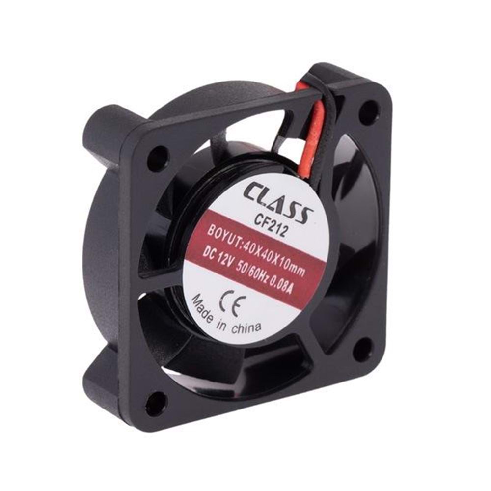 CF212 40x40x10 DC 12V Aksiyel Fan