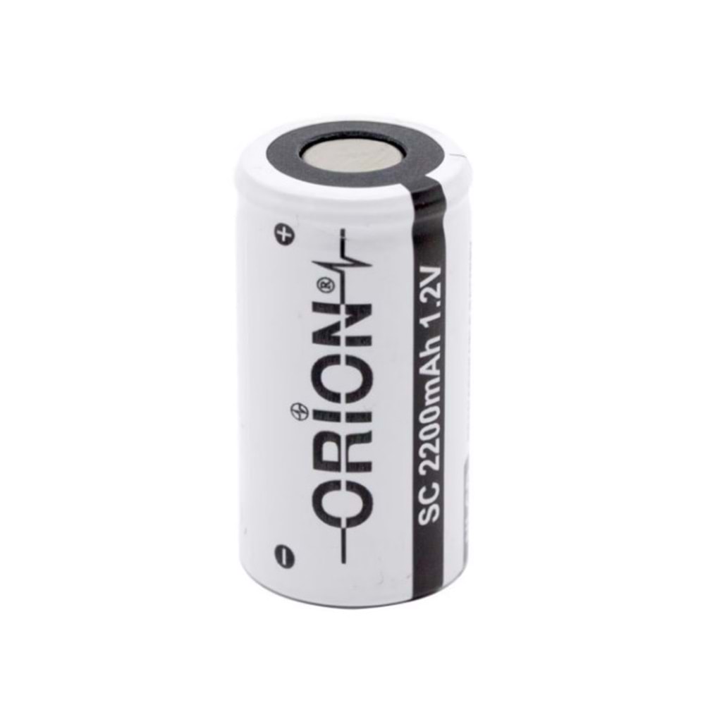 SC2200mAh 1.2V Şarjlı Pil