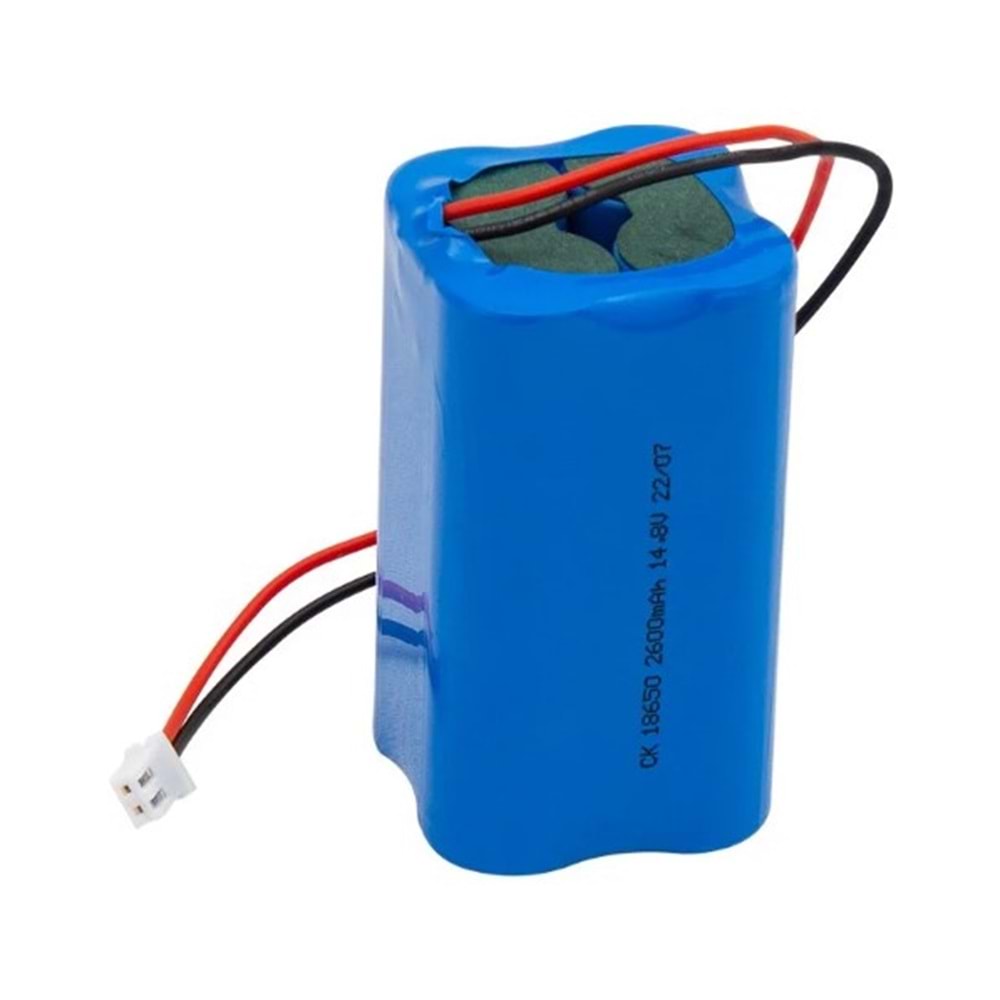 CK 18650 14.8 Volt 2600mAh 11S Robot Supurge Pili