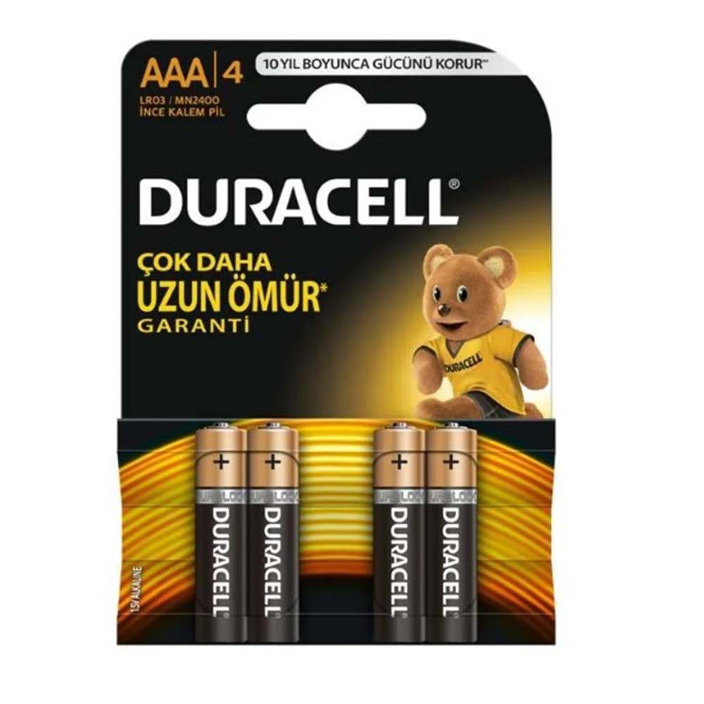 MT0003 1.5V AAA İnce Kalem Pil 2+2 13363