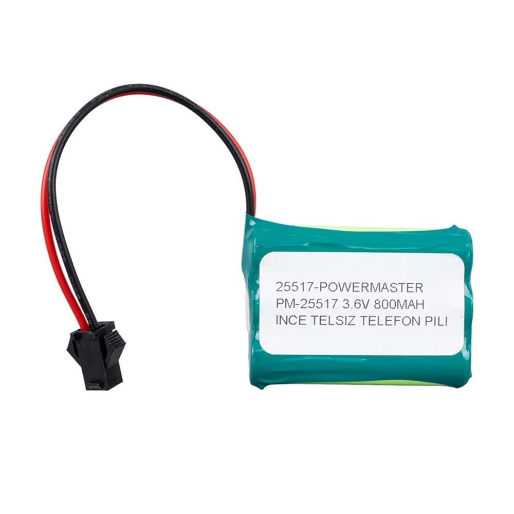 PM-25517 3.6V 800mAh Telsiz Telefon Pili