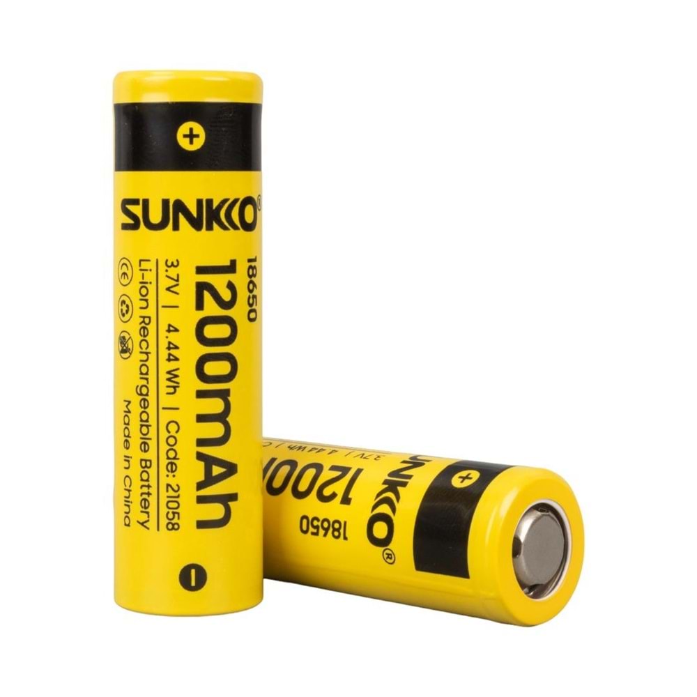 21058 3.7V 1200mAh Şarjlı Pil