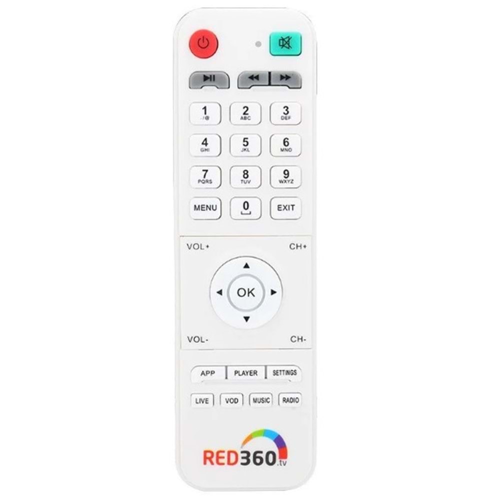 10550 Redline RED360 Ipbox Uydu Alıcı Kumandası