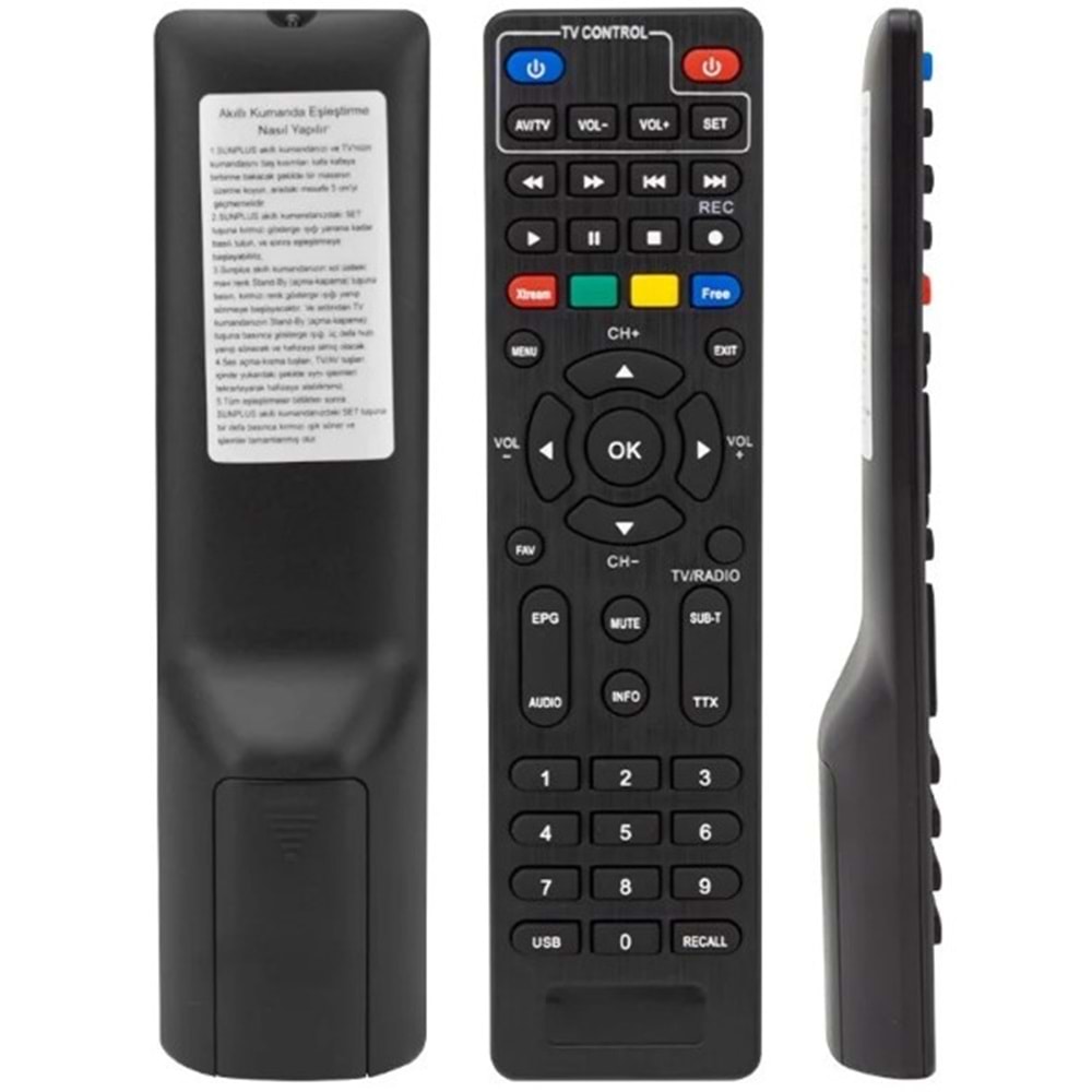 Sunplus Spacex Hd Orijinal Uydu Kumandası