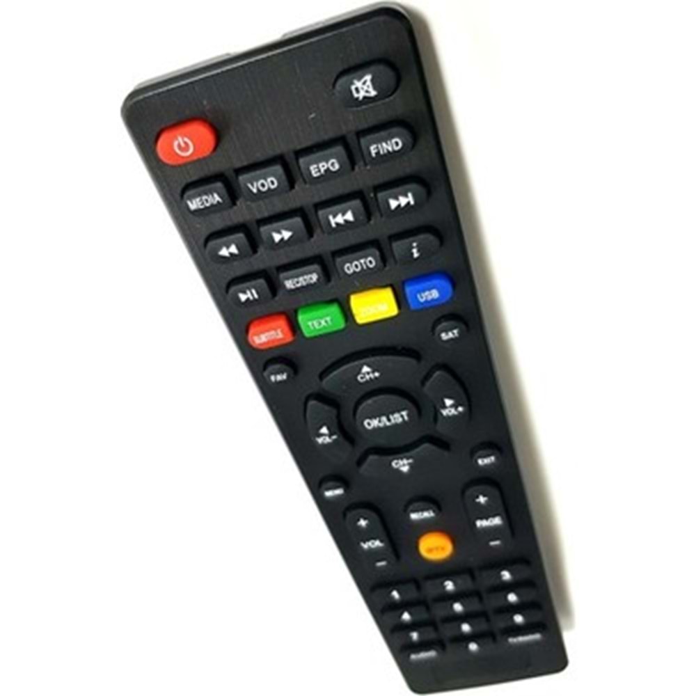 Mapp 1719 Supermax Turuncu Ip Tv Uydu Kumandası