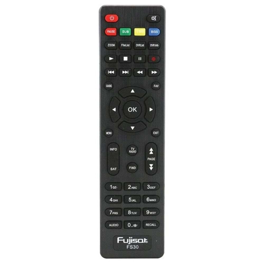 Fujisat FS-30 HD Orijinal Uydu Alıcı Kumandası