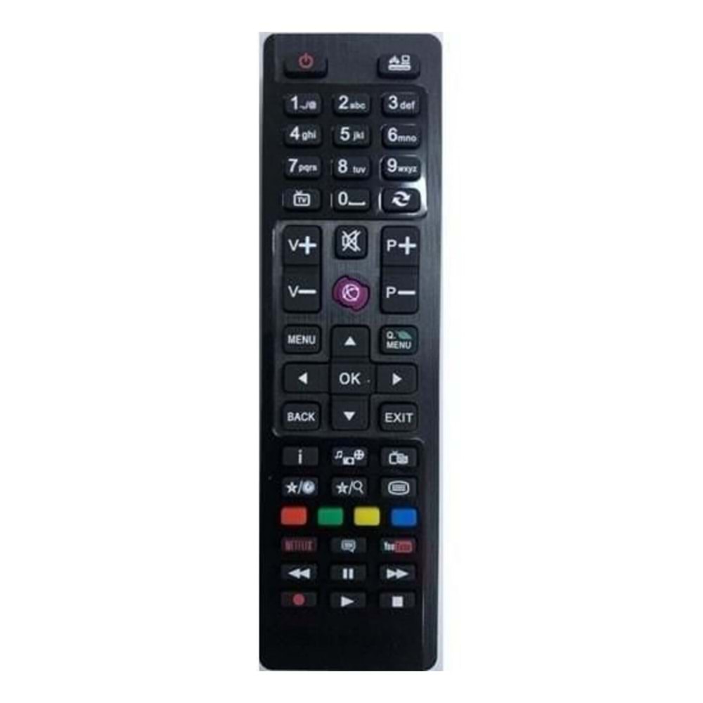 MAPP 1204 Vestel Youtube/Netflix Tuşlu Tv Kumandası