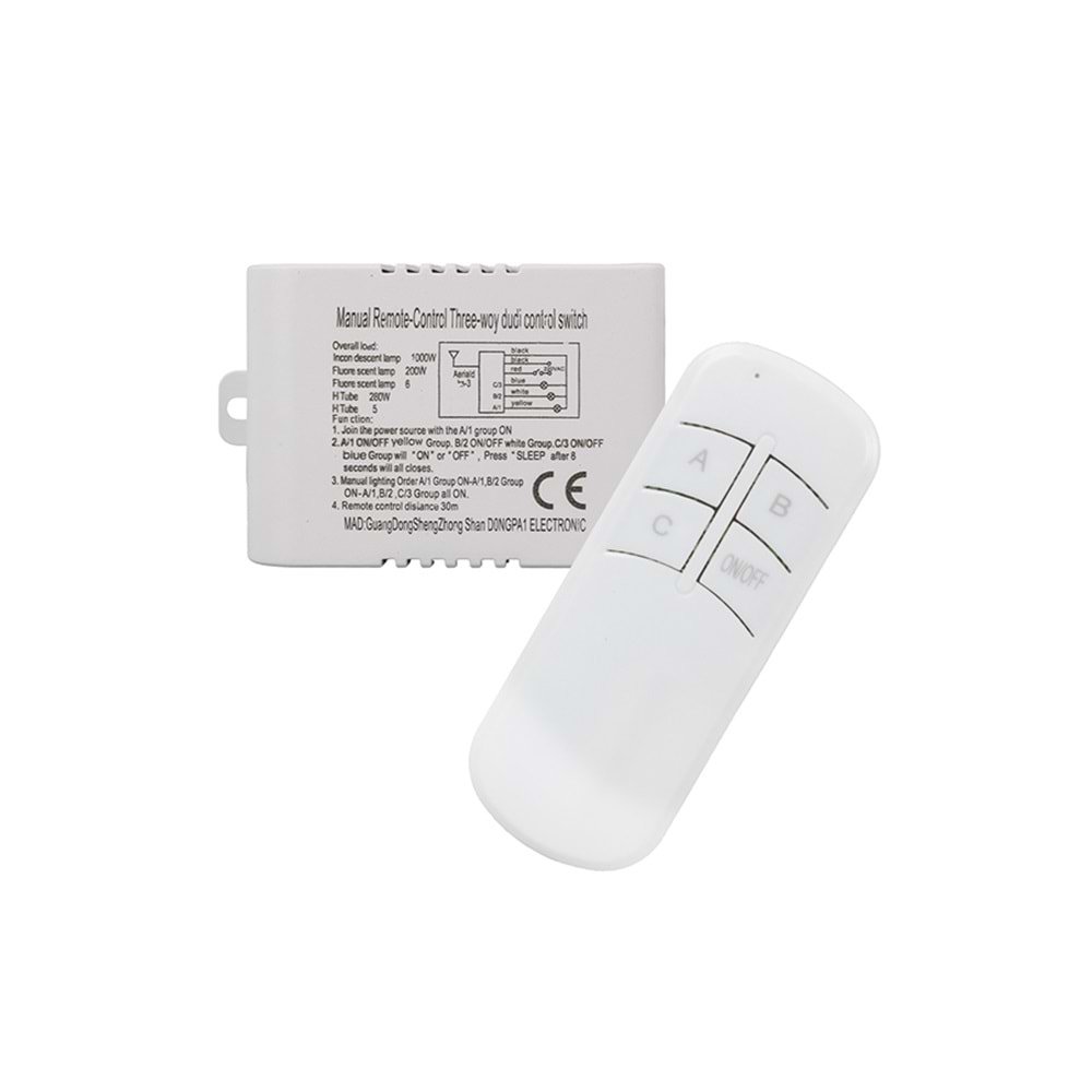 20977 4 Fonksiyonlu Avize Kumandası