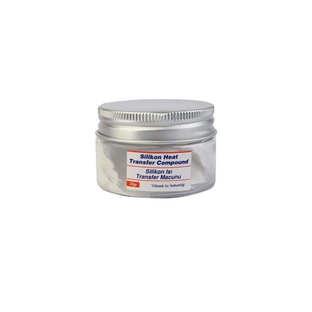 SP-0020-B 20 gr - Isı Transfer Silikonu - Beyaz