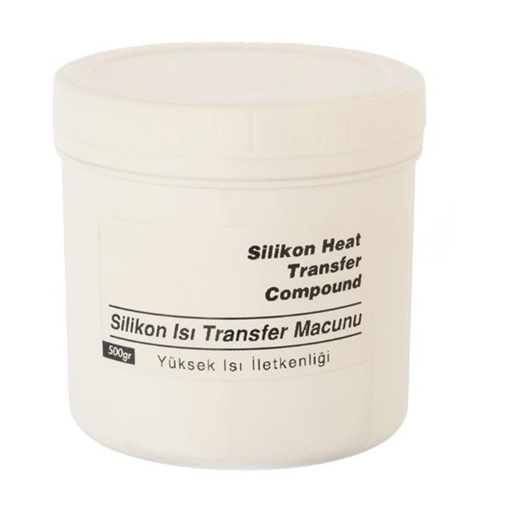 SP-0500-B 500gr Isı Transfer Silikonu - Beyaz