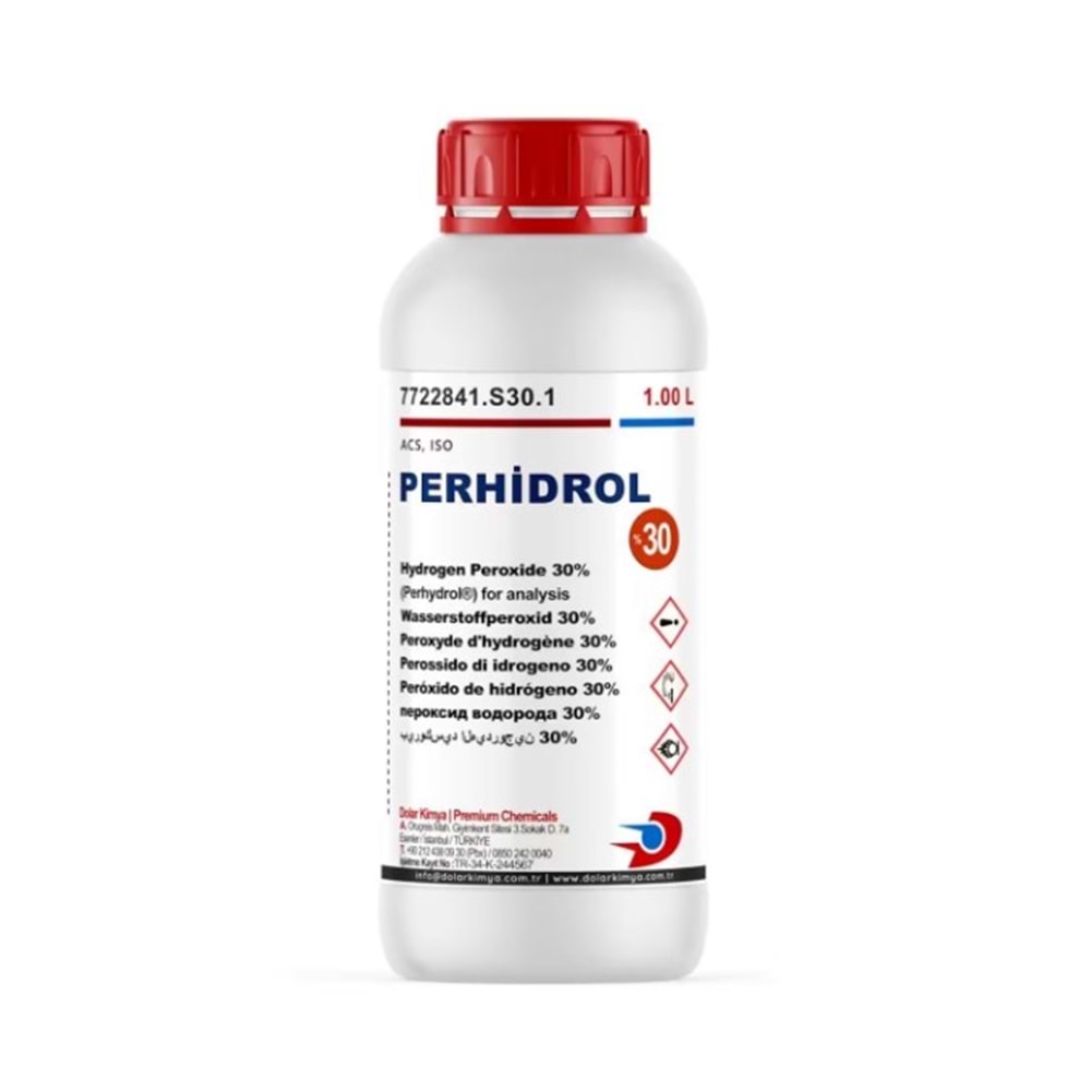 Perhidrol H2O2 Hidrojen Peroksit