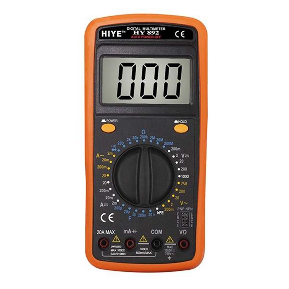 HY 892 Dijital Multimetre