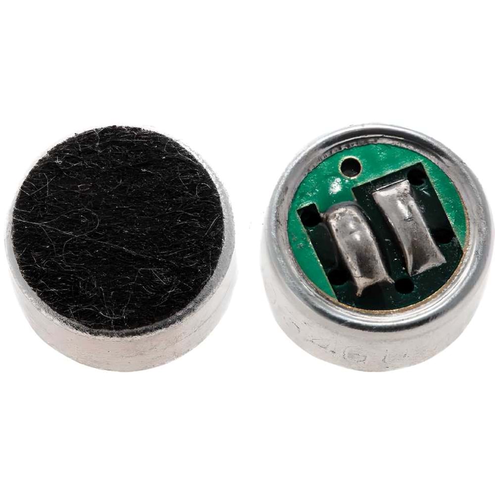 10mm Kapasitif Mikrofon (Kapsül)