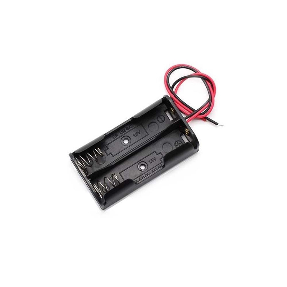 RC-10141 2 AA Pil Yuvası Kapaksız