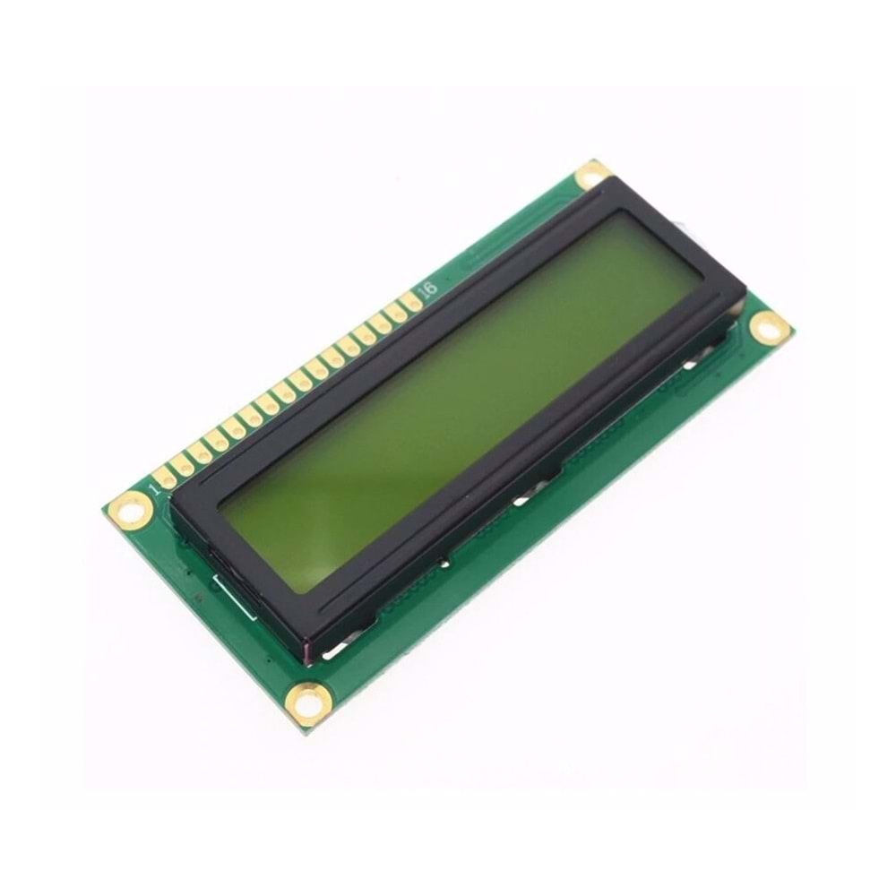 LCD DİSPLAY 1602A 2X16 YEŞİL
