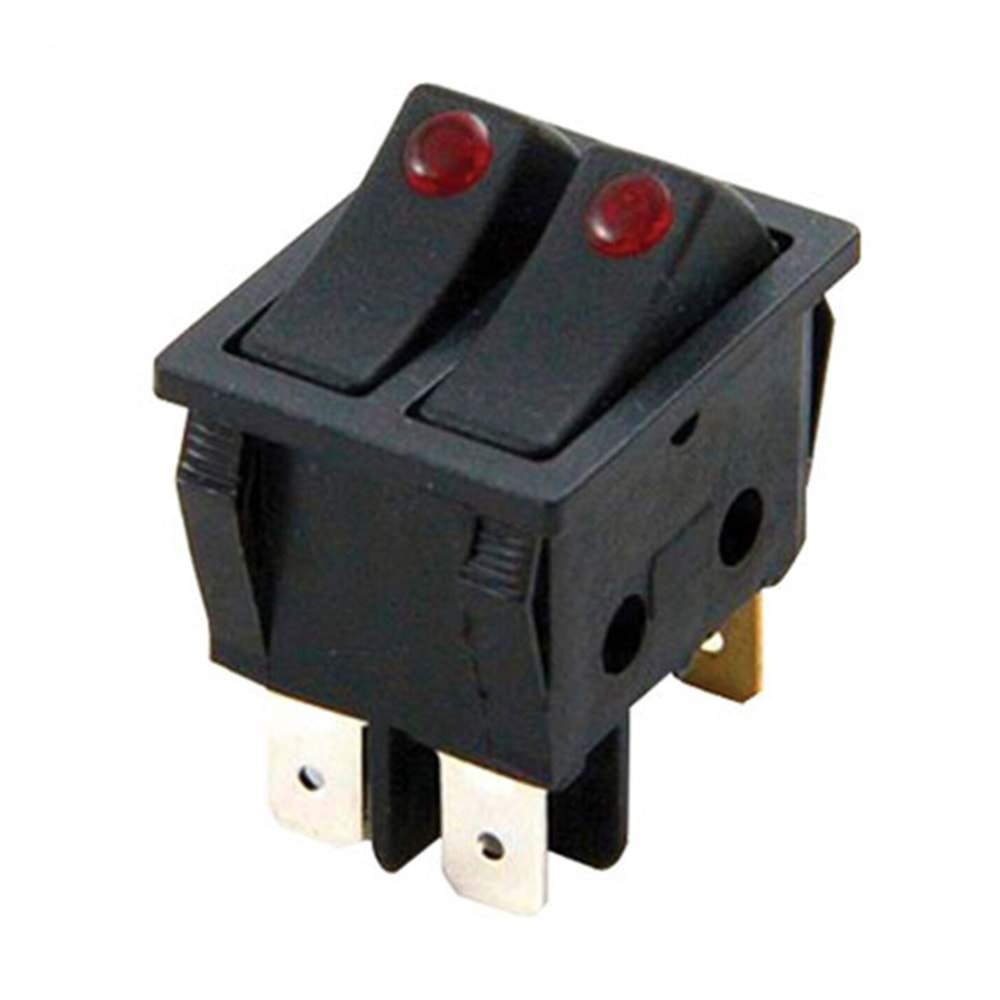 IC-102 İkili Işıklı Mercekli Anahtar