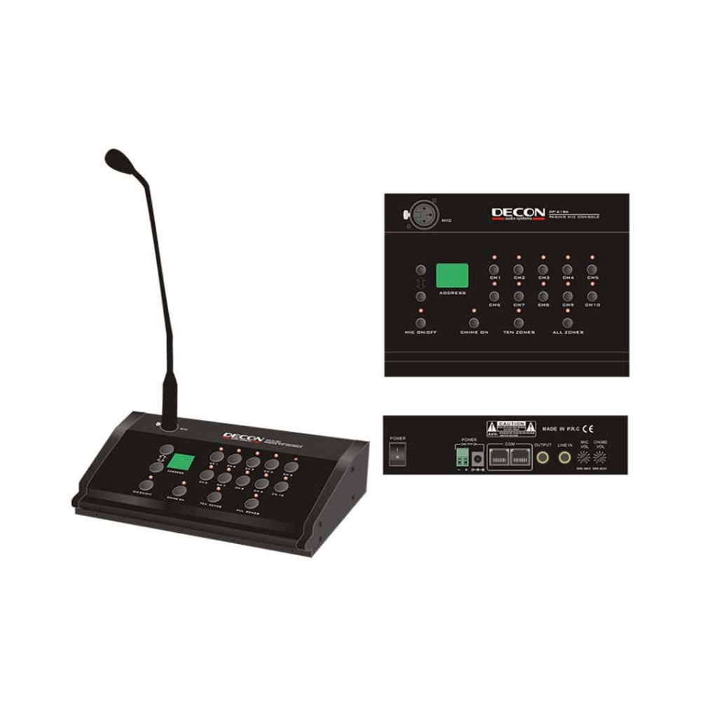 DP-218A 10 Zone Anons Konsolu