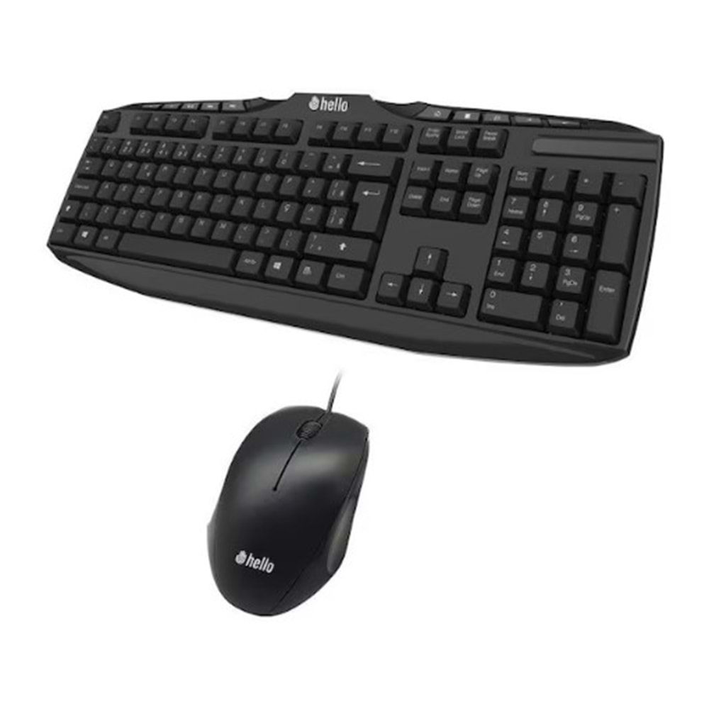 HL-4620 Multimedya Klavye+3D Mouse Kablolu Set
