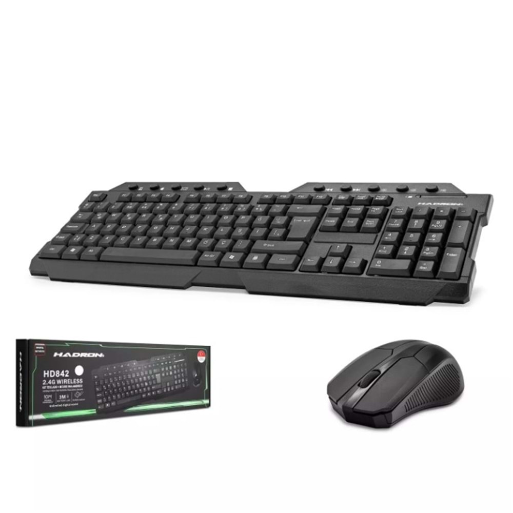 HD842 Kablosuz Q Klavye & Mouse Set