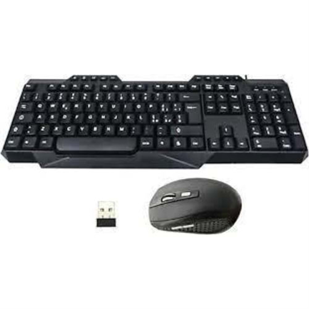 SM-300 Kablosuz Klavye Mouse Seti