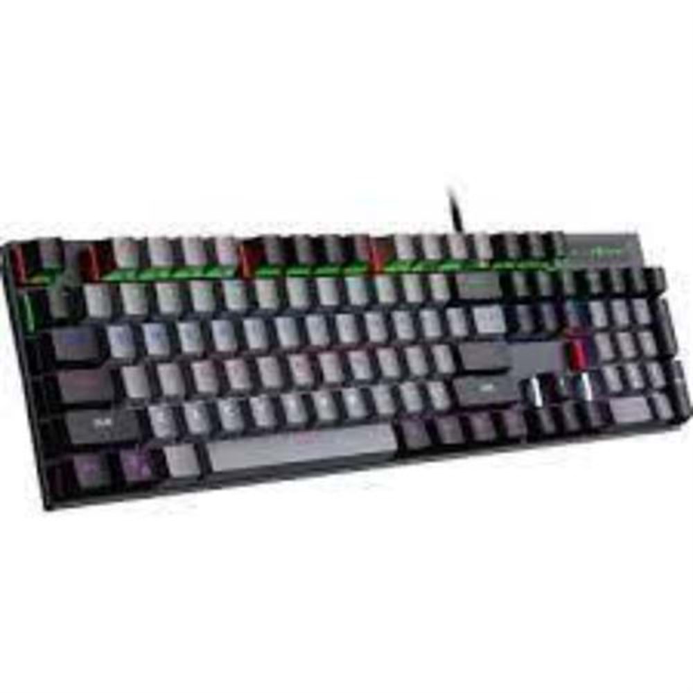 SM-900 Metal Panel Kablolu RGB Klavye