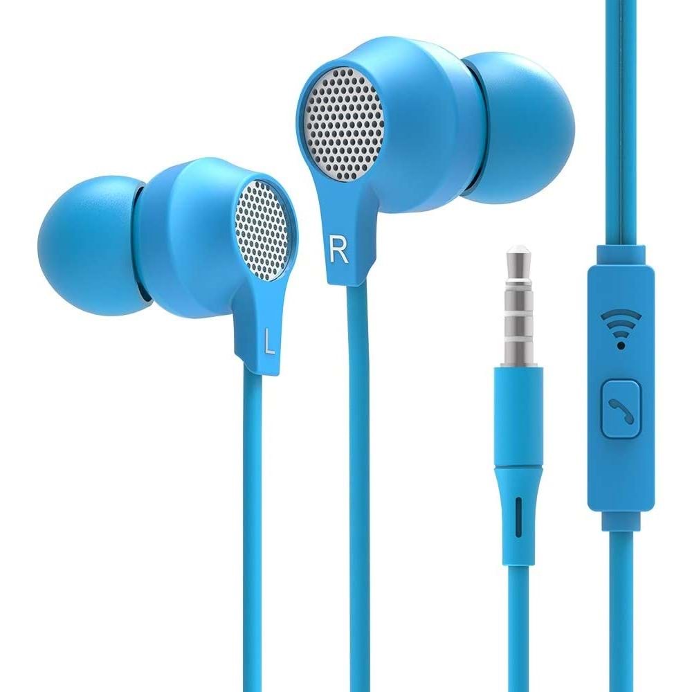 ME-001 Kablolu Kulaklık - Mavi