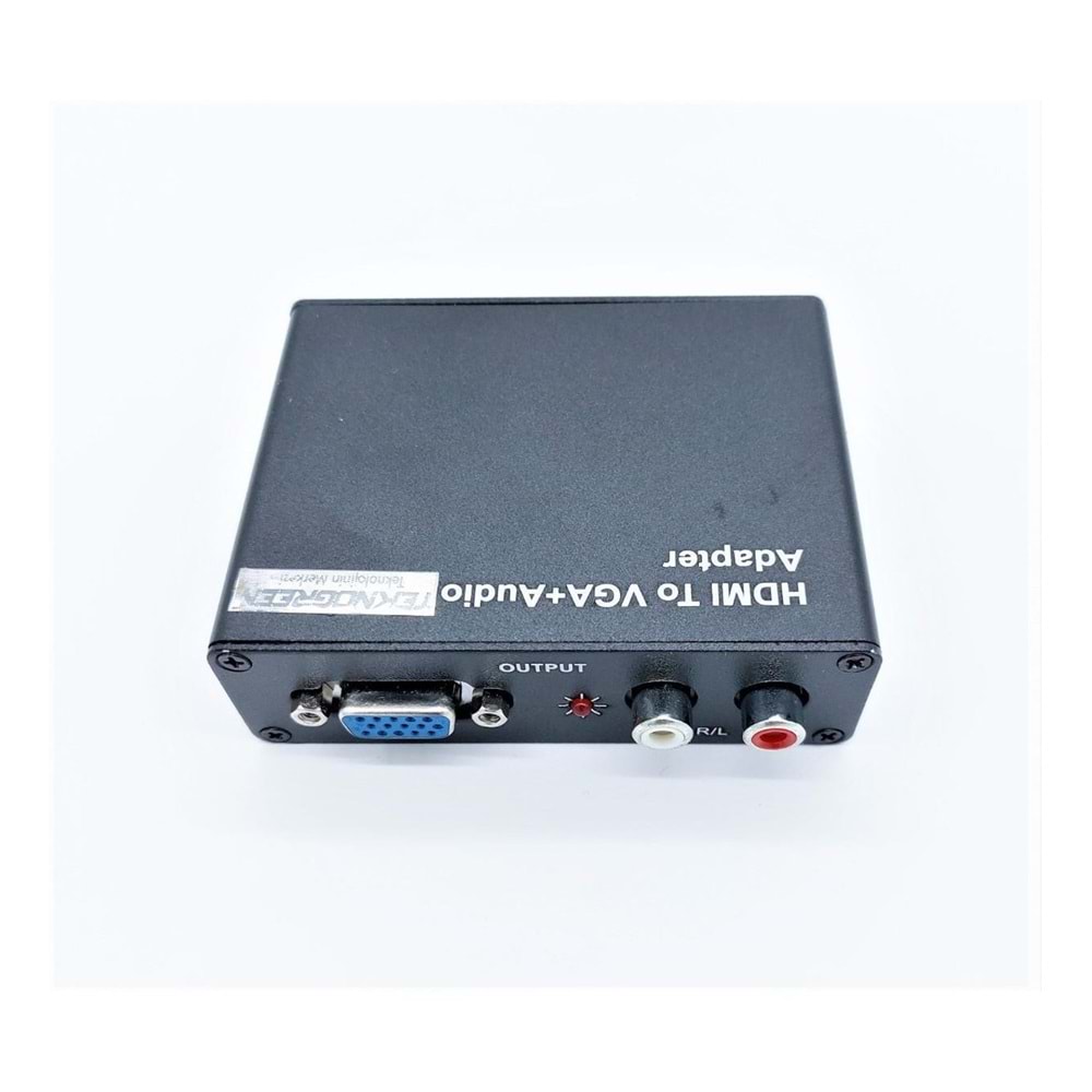 THV-002 HDMI to VGA Metal Kasa Dönüştürücü
