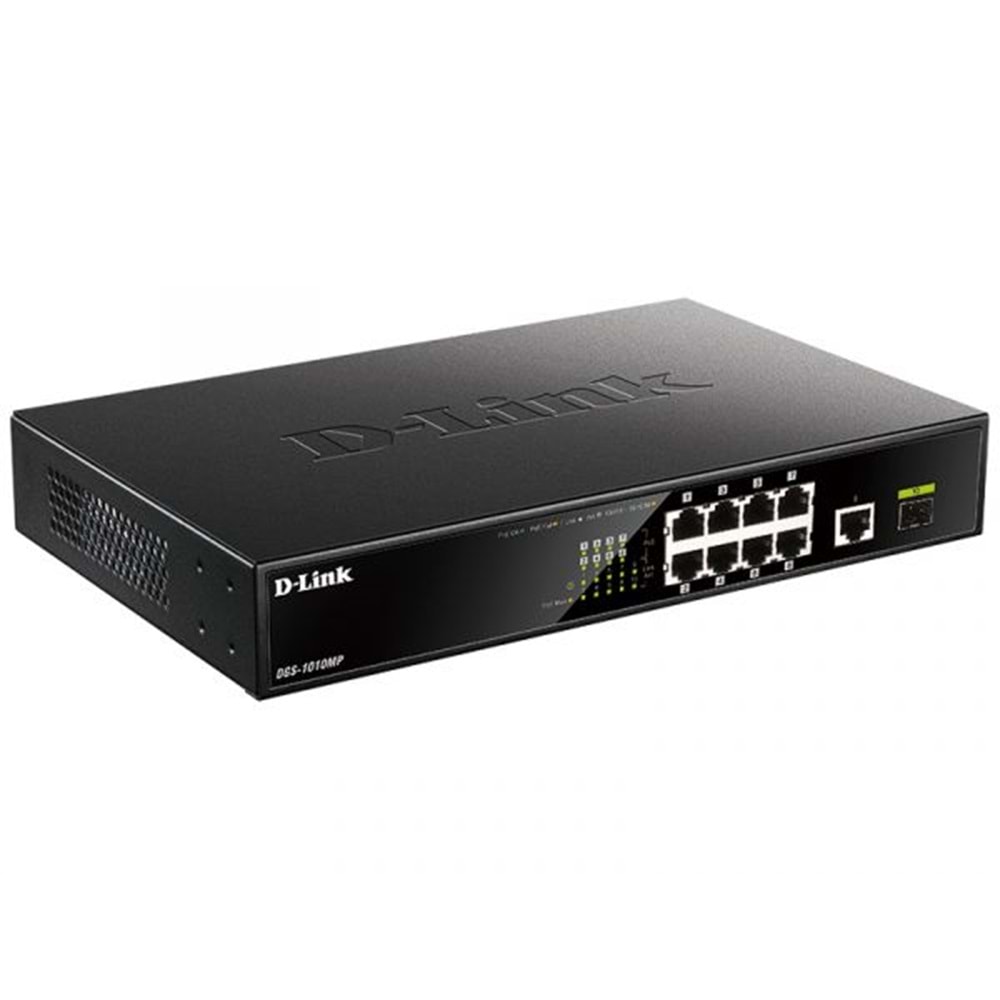 DGS-1010MP 10 PORT GIGABIT POE SWITCH