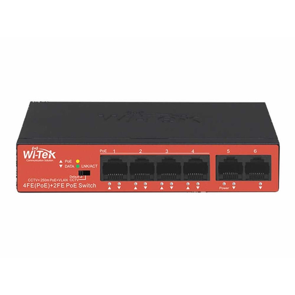 WI-PS205H V2 4FE+2FE CCTV+Watchdog+40W+250M PoE Switch
