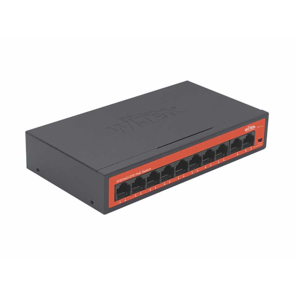 WI-PS210H 8FE+2FE CCTV+Watchdog+65W+250M PoE Switch