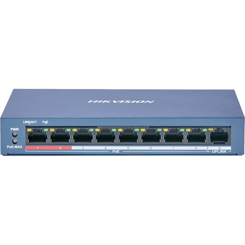 DS-3E1309P-EI 8 Port 10/100 Smart Managed 8 Port PoE 110watt
