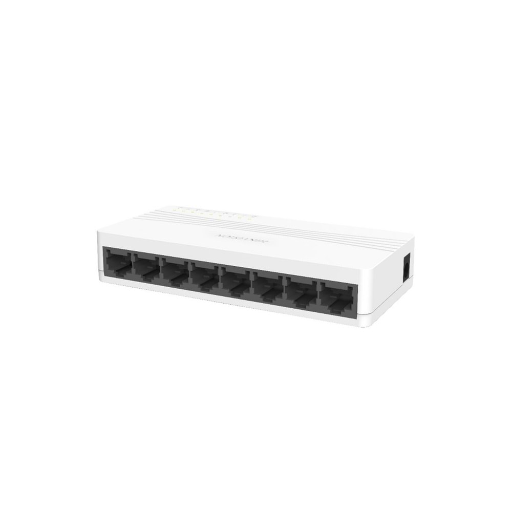 DS-3E0108D-E 8 Port Fast Ethernet Unmanaged Desktop Switch