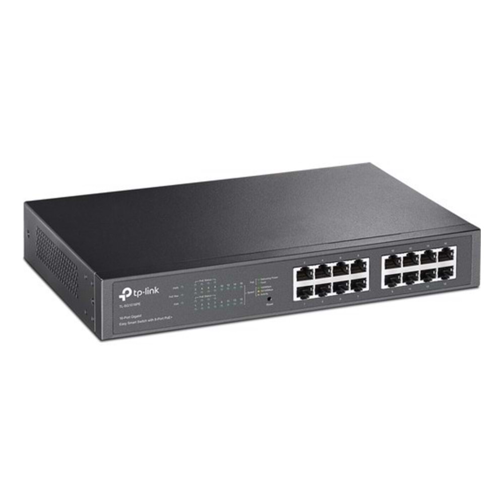 TL-SG1016PE 16 Port 10/100/1000 Yönetilebilir POE Switch