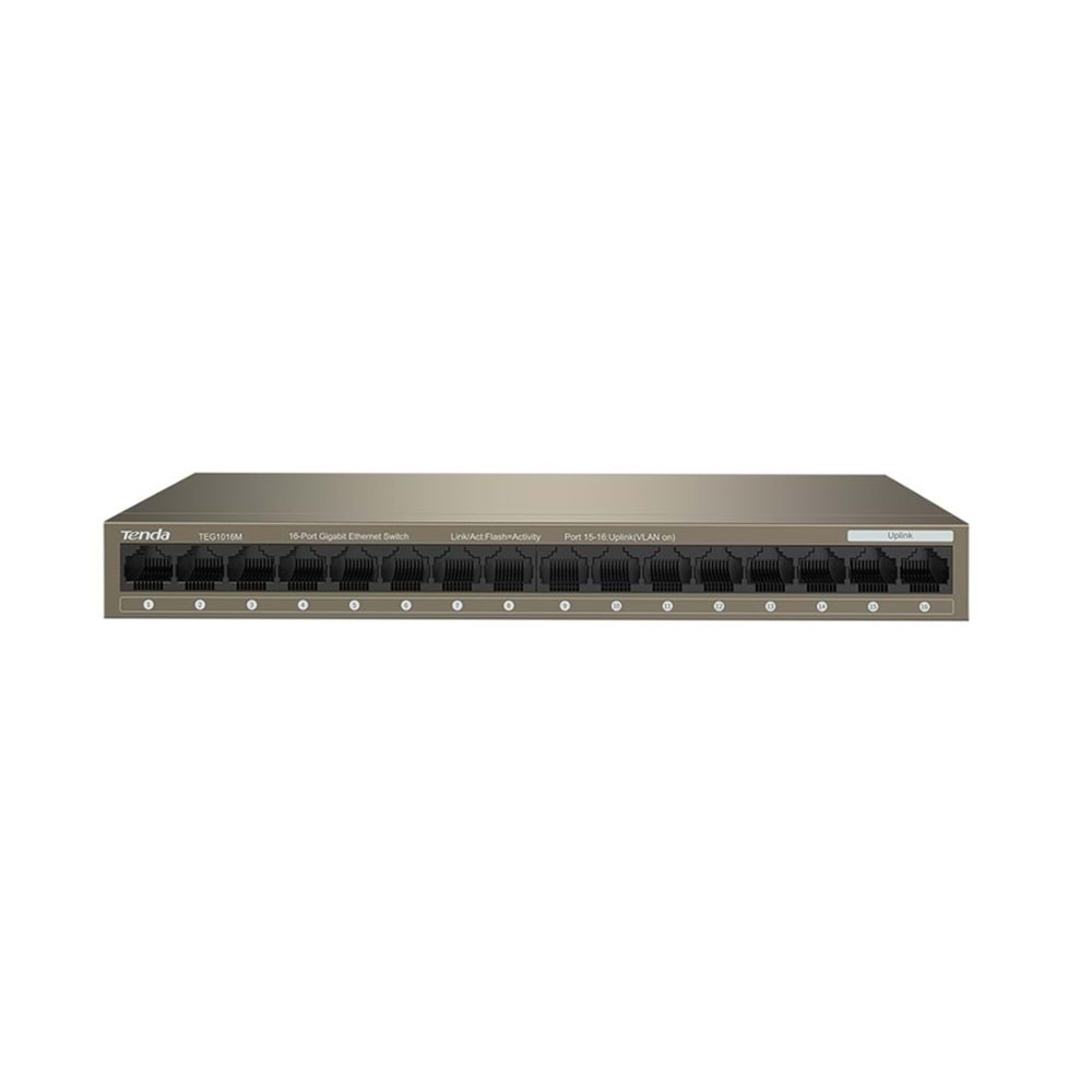 TEG1016M 16PORT 10/100/1000 Desktop GIGABIT SWITCH