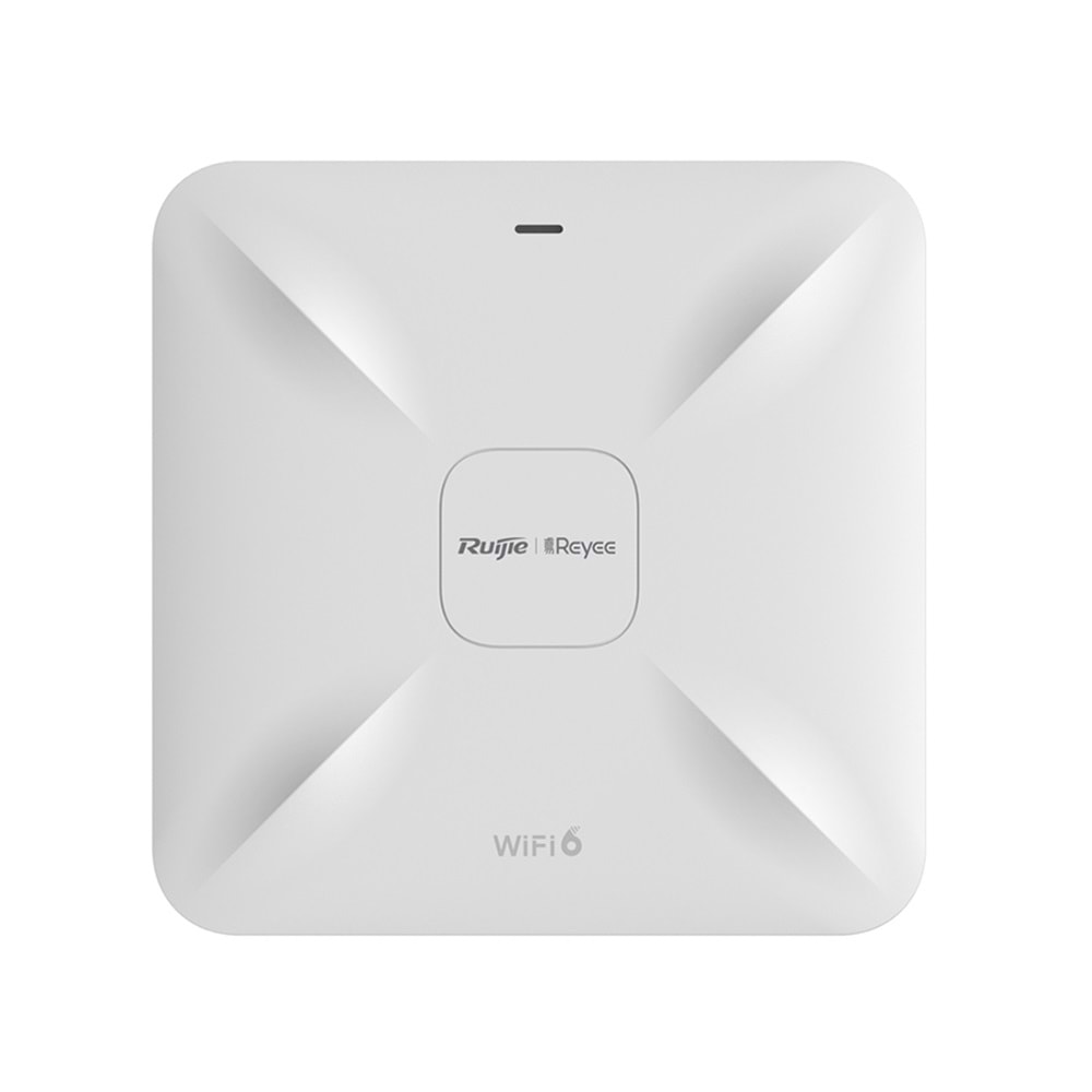 RG-RAP2260(G) Wi-Fi 6 AX1800 Çift Bantlı 1201Mbps 5GHz + 574Mbps 2.4GHz 2x10/100/1000 Base-T Access Point
