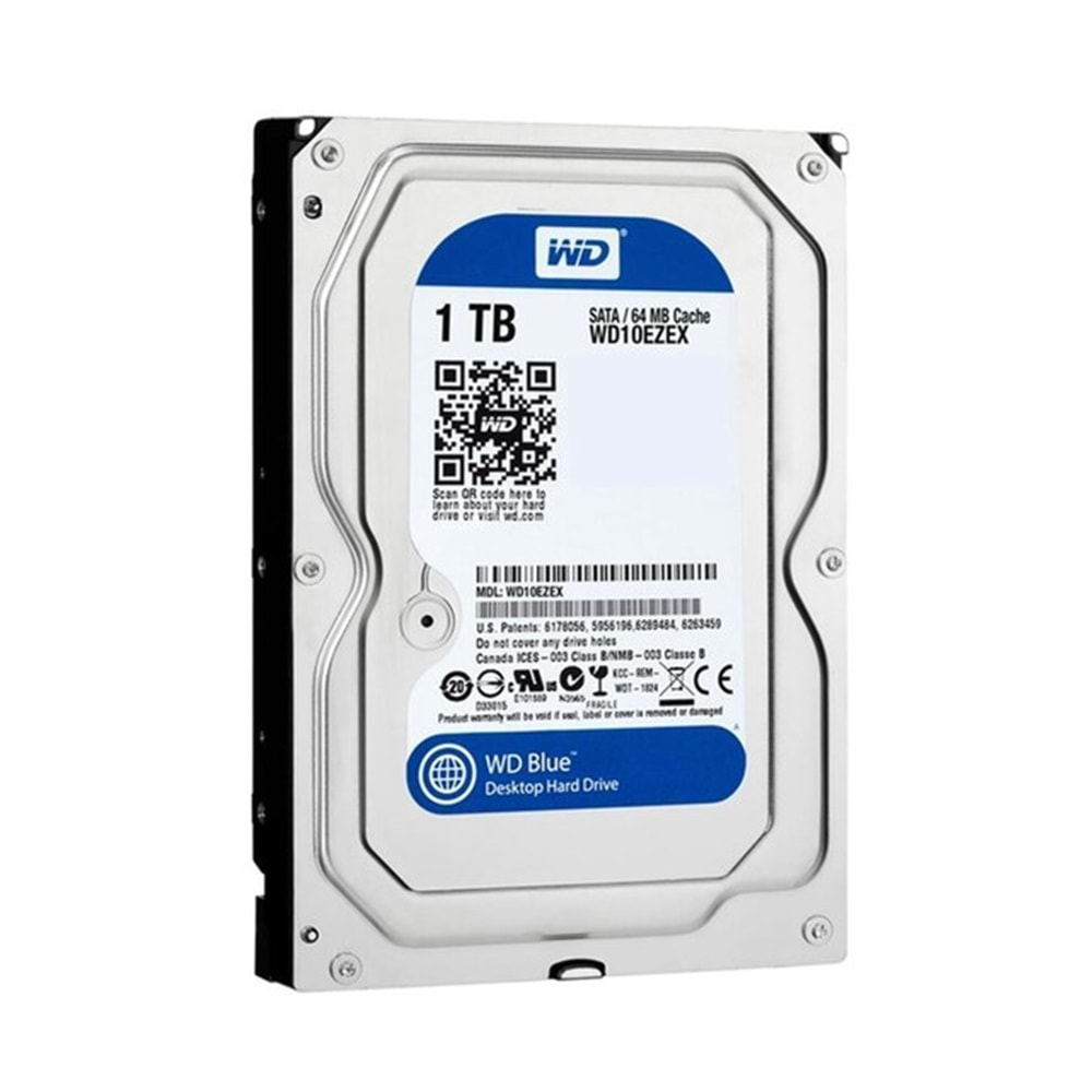 1TB WD Blue SATA6 7200rpm 64MB WD10EZEX